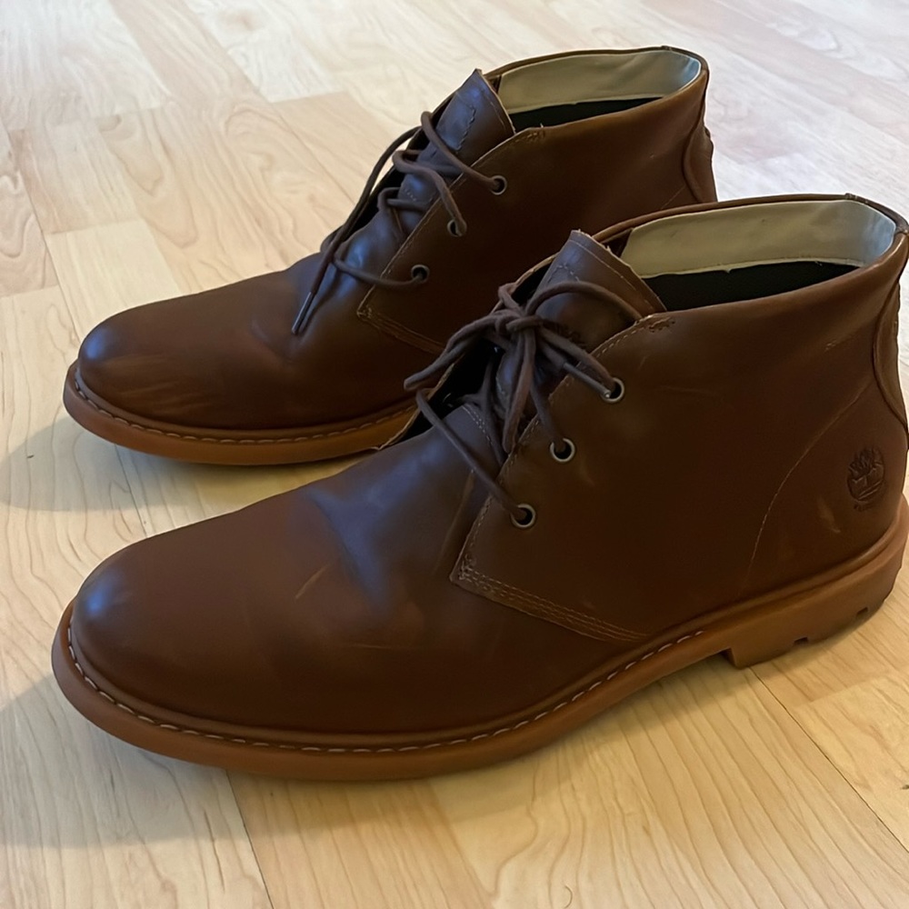 Size 11.5 Timberland Waterproof Chukka Boots.